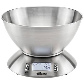 Tristar KW-2436 Kitchen Scale – 5 kilograms – Stainless Steel