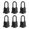 SafiSwords Waterproof Padlocks Keyed Alike for Outdoor use, Covered Heavy