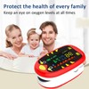 Compact Fingertip Pulse Oximeter, Accurate SpO2 Oxygen Monitor, Cute Mini