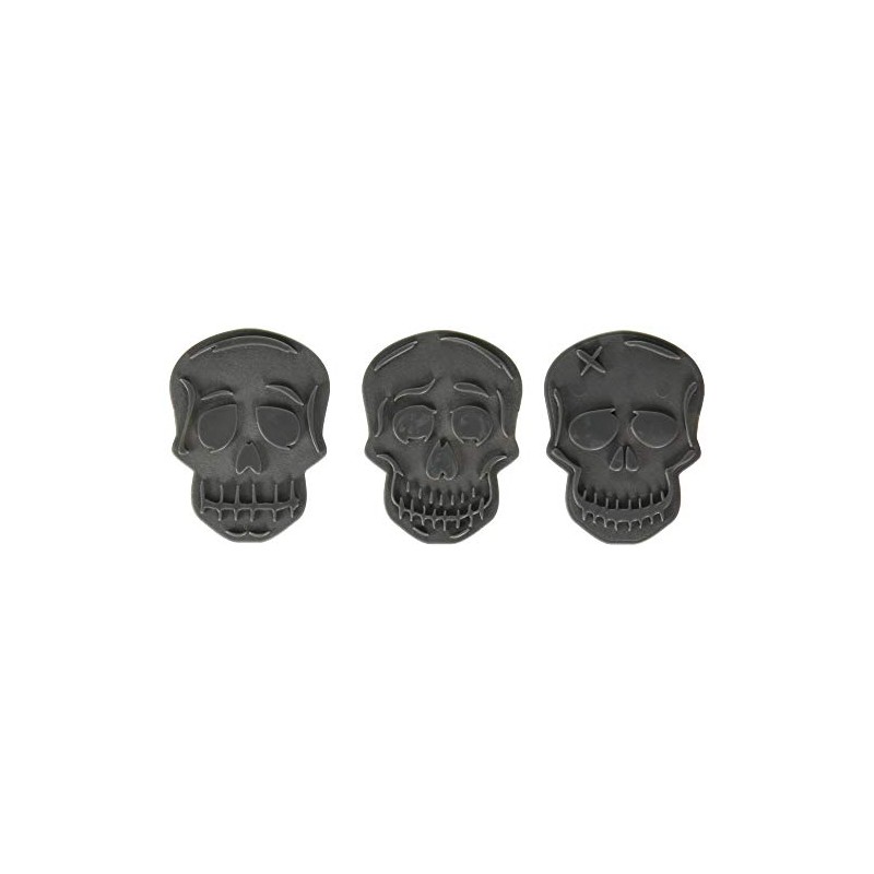 Tovolo Skull Templates Reverse, Dishwasher Safe, Set of 6 Cookie
