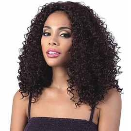 Motown Tress (Qe.abby) - Synthetic Half Wig in F1B_WINE