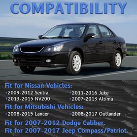 31728-1XF02 Transmission Filter Oil Pan and Gasket Kit Fits for Nissan Altima 2007-2013, NV200 2013-2015, Jeep Compass 2007-2017, Replaces# 31728-1XF03, 31728-1XF0A