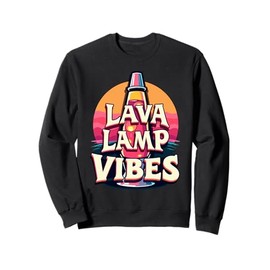 Lava Lamp Retro Aesthetic Psychedelic Groovy Vibes Sweatshirt