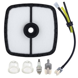 Panari SRM 225 Tune Up Kit for Echo SRM225 GT225 GT200R PAS225 SRM210 SRM230 ES250 Weedeater with SRM-225 Air Filter Primer Bulb Fuel Line Kit