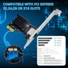Gigabit PCI Express Network Card, RTL8111G Chip 10/100/1000 Mbps Ethernet