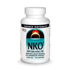 Source Naturals Nko Neptune Krill Oil 1000 Mg Soft Gel, 90 Count