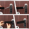 DIPZO Foam Door Handle Protectors, 2PCS Soft Anti-Collision Knob Covers,