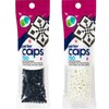 Perler Caps - Solid-Top Fuse Beads - 2 Pack Bundle
