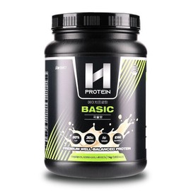 Today's Body 에이치프로틴 베이직 단백질보충제 단호박맛 1000g 제로당 고단백 식물성프로틴 H Protein Basic Protein Supplement Pumpkin Flavor 1000g Zero Sugar High Protein Plant-based Protein