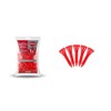 Masters Golf Plastic Tees 1 1/4" Red 50 Pack, K-REY-GFA137