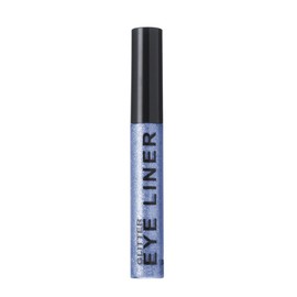 Blue glitter liquid eye liner with fine applicator. For easy sparking eye colour.