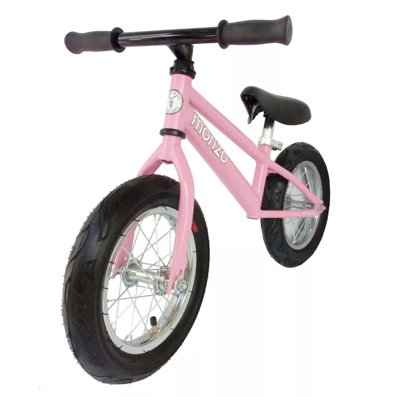 Monzó Bicicleta Sin Pedales M3, Balance Bike, Rosa