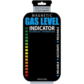 Jowxsx 1 Pack Practical Propane Butane LPG Fuel Gas Tank Level Indicator, Magnetic Gauge Bottle Grill Connectors for Hoses Outdoor Cooking Replacement Parts