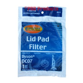 Envirocare Dyson DC07 DC14 918980-01 Lid Pad Post Motor Filter vacuum SC-10-2302-03 - 1 Filter Felt Post Motor DC14 Envirocare Part #613