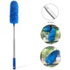 DELUX Microfiber Feather Duster Extendable Duster with 100 inches Extra