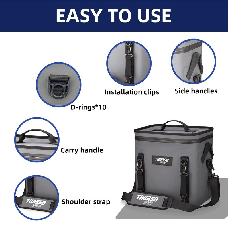 THURSO SURF Soft Cooler 24 Can Portable Ice Cooler Bag
