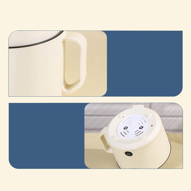 Electric Cooker Pot Rapid Heating Multi Functional Anti Stick Mini