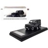 DCD Land Rover Defender 90 Works V8 Black Metallic "70th Edition" 1/64 Diecast Model Car by LCD Models