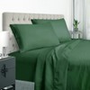 EaseHome Dark Green Full Size Bed Sheet Set -Deep Pocket
