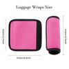2 Pack Luggage Handle Wraps for Suitcase, Bright Color Comfort