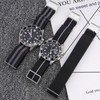 Nizonlaie Elastic Nylon Watch Band French Troops Paratrooper Military Parachute