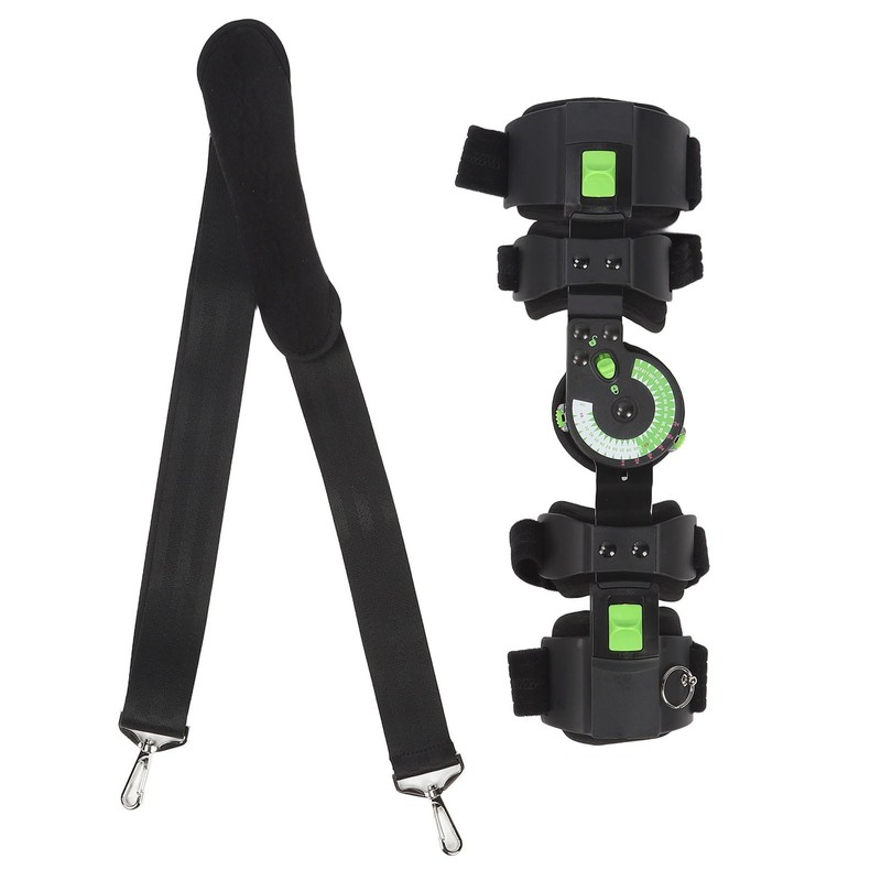 Adjustable Hinged Elbow Brace with Strap Sling Rehabilitation Support Corrective