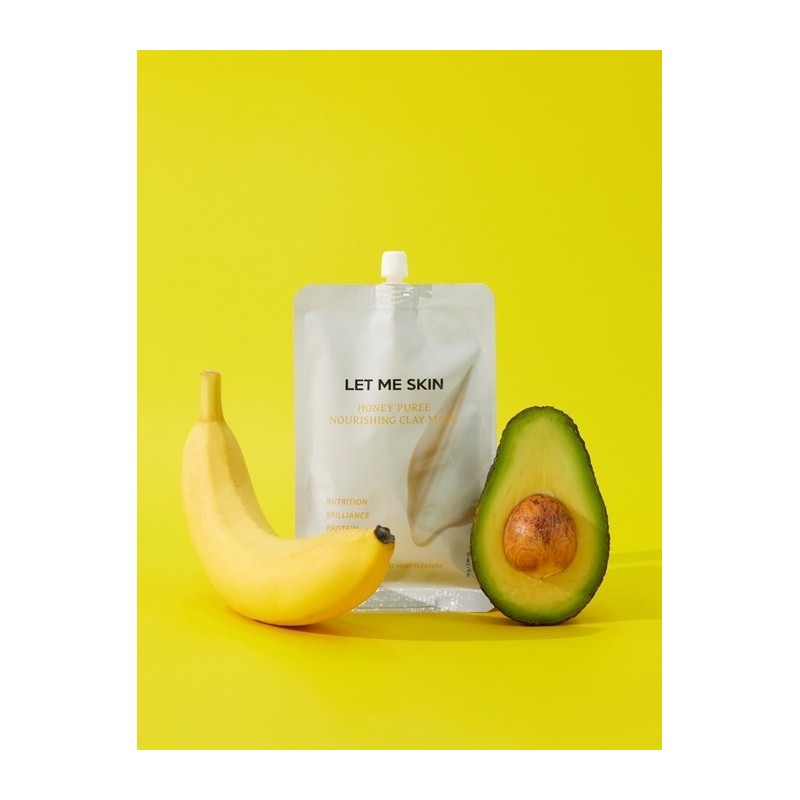 Honey Puree Nourishing Clay Mask / 허니 퓨레 너리싱 클레이