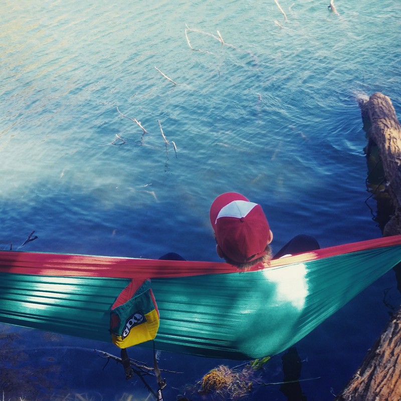 Eno Double Deluxe Hammock (Rasta)