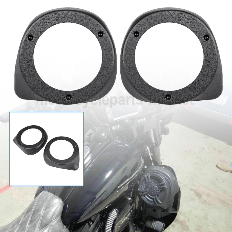 Unbranded Lower Fairing 6.5" Speaker Adapter Box Pods for Harley