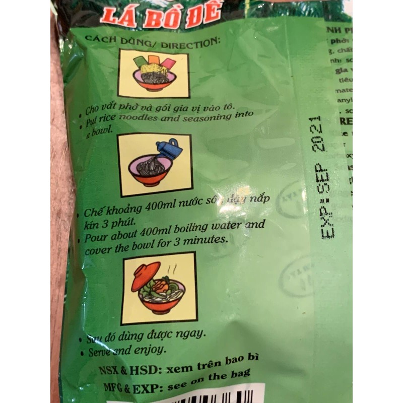 Binh Tay 10 pack, 2.3oz] Binh Tay Pho Chay Vegetarian