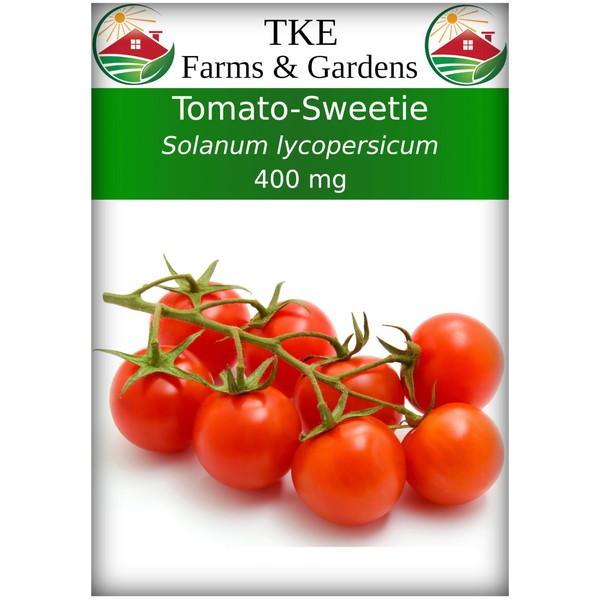 TKE Farms & Gardens - Sweetie Cherry Tomato Seeds, 400