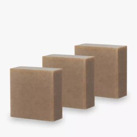 Eojanok 어자녹 샴푸 세안겸용 비누 3개 세트 [본품+박스포장] Oja Green Shampoo & Cleansing Soap Set of 3 [Main Product + Box Packaging]