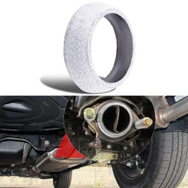 Lyxheth ID 60mm Car Exhaust Manifold Gasket, Exhaust Flange Gasket, Exhaust Between Exhaust Manifold and Exhaust Pipe Donut Gaskets, Universal Flange Donut Gaskets for Most Cars (60mm)