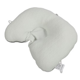 Baby Head Pillow U Shaped Soft Cozy Prеvents FΙat Hеad Breathable Infant Neck Pillow for Home Travel Car Green