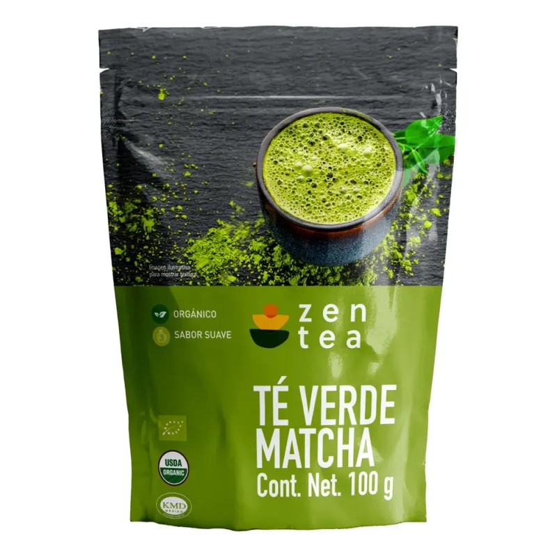 Té Matcha Zen Tea Grado Ceremonial Japonés Orgánico 100g Antioxidantes