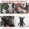 YONXID DIY Fluid Bear Painting Kit - Creative Home Decor