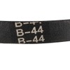 sourcing map B-44 V-Belt 44 Inch Pitch Length, B-Section Rubber