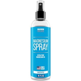 Magnesium Spray - Big 16 oz USP Grade Pure Magnesium Oil Spray - Made in USA Since 2008