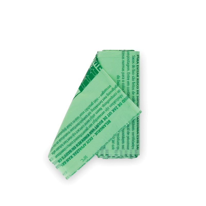 Brabantia PerfectFit Bags S Sacchetti per Spazzatura Compostabili, 6L, Verde,