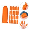 COLLBATH 200Pcs Disposable Finger Protectors Stretchy Static Finger Covers for