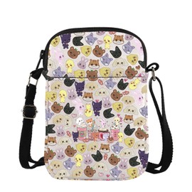 TSOTMO Boys Band Merch Kpop Gift Album Gift Characters Band Member Crossbody Bag for Fans Kpop Fan (Ate cross)