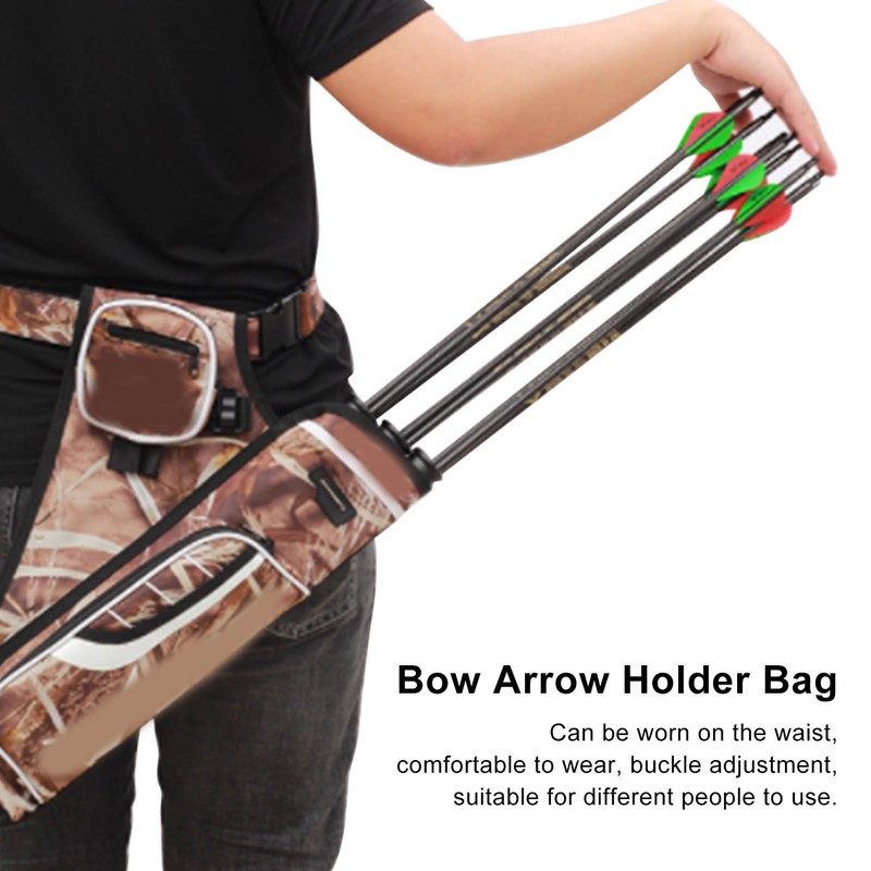 Bow and Arrow Pot Multidirectional Storage Portable Archery Arrow Holder