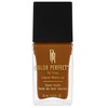 Black Radiance Color Perfect Liquid Full Coverage Foundation Makeup, Deep