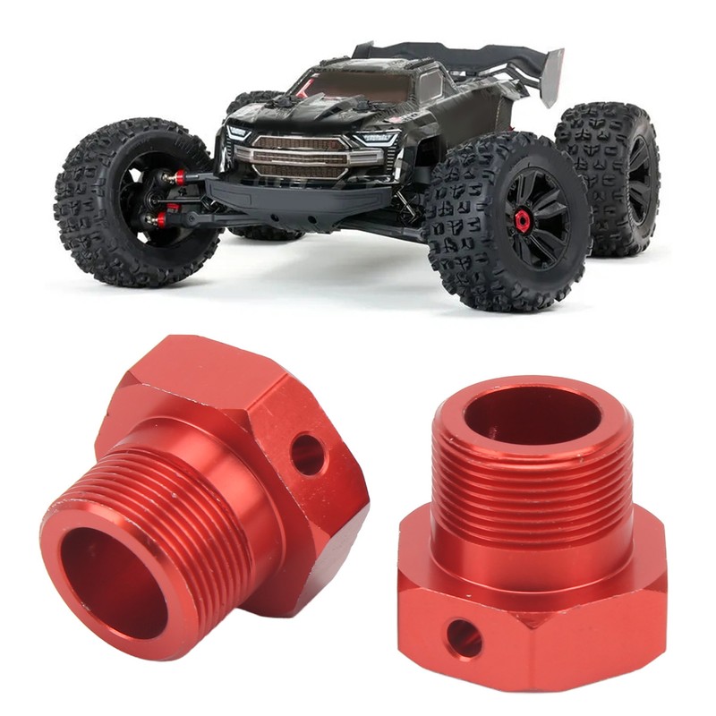 2Pcs RC Aluminum Wheel Hex Hubs 24mm Aluminium Alloy Stable