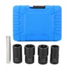 Gorgeri Carbon Steel 5-Piece Twist Socket Set Wheel Nut Bolt
