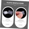 OHPHCALL Whistle Accessories 20pcs Plastic Whistle Cover for Basketball Lid