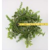 Vintage 8-inch (3.1-inch Inner Ring) Artifical Irish Hops Foliage Candle