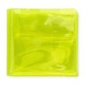 Asobose SG-PV238 Sugata PVC Bi-Fold Wallet, Convenience Wallet, Transparent, yellow