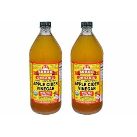 Bragg Usda Organic xcoeK Raw Apple Cider Vinegar, 32 Fluid Ounce (2 Pack)