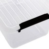 5five - transparent plastic box "clip n box" 4.5 l